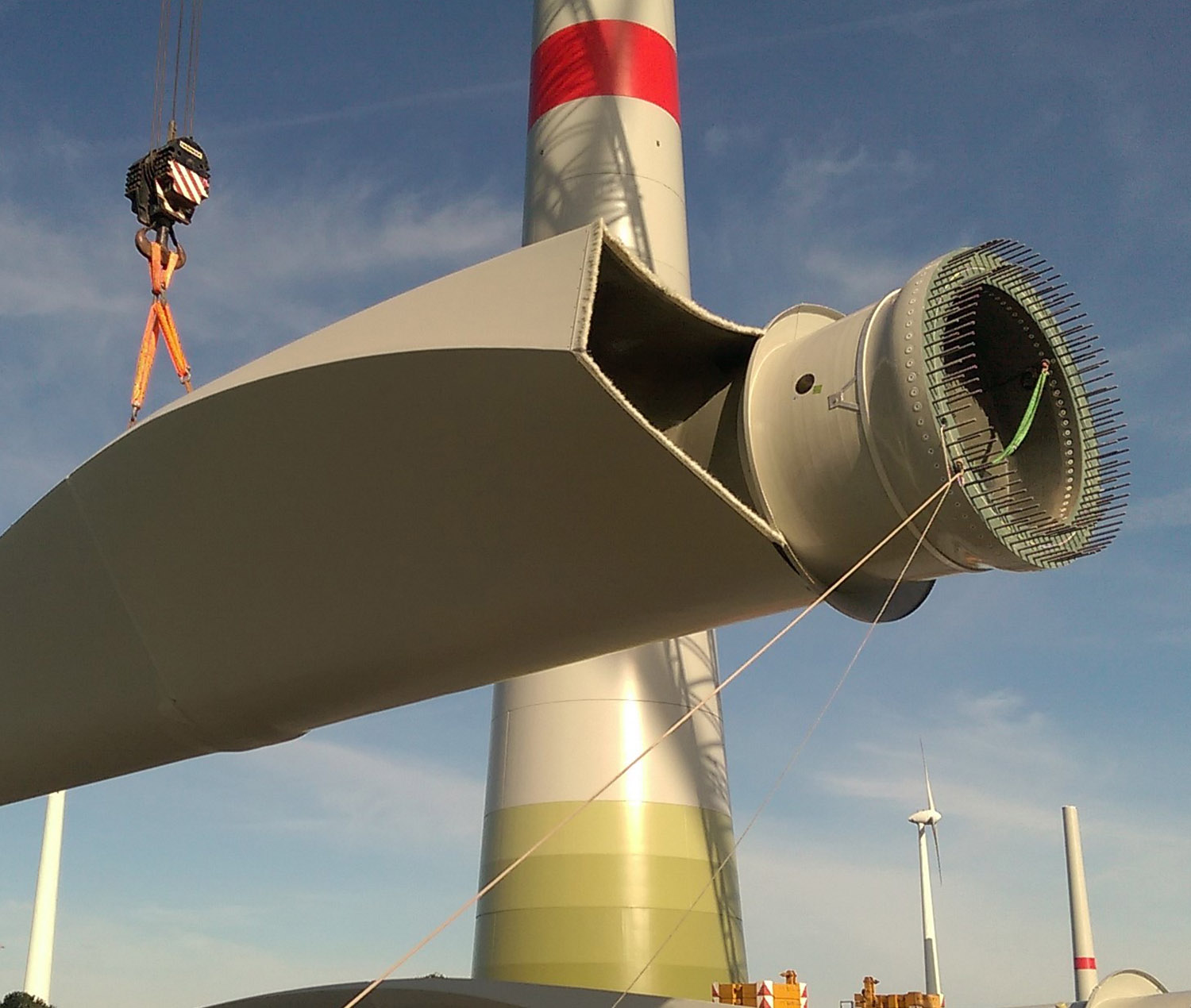Referenzbild - Neubau Windpark