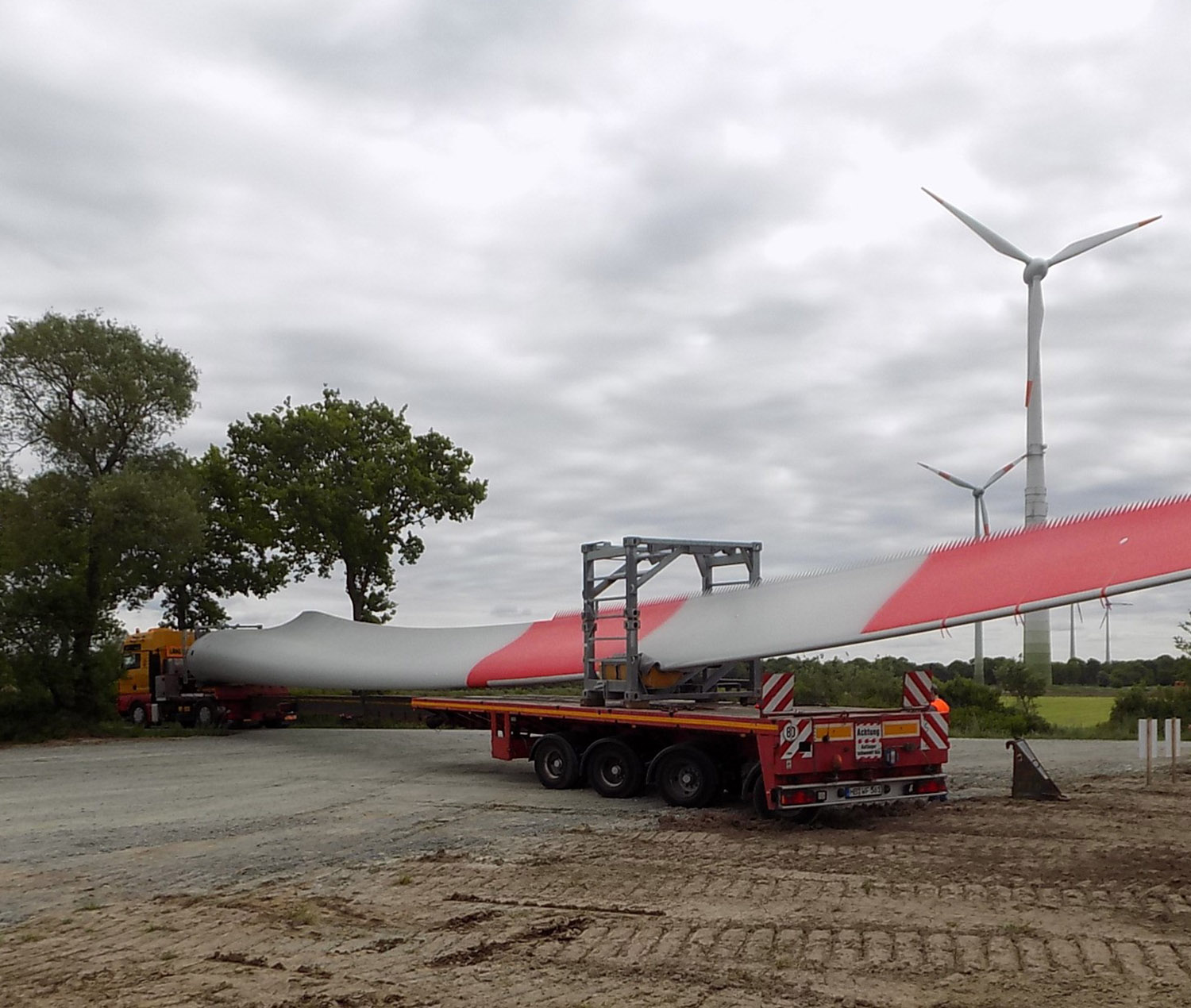 Referenzbild - Neubau Windpark