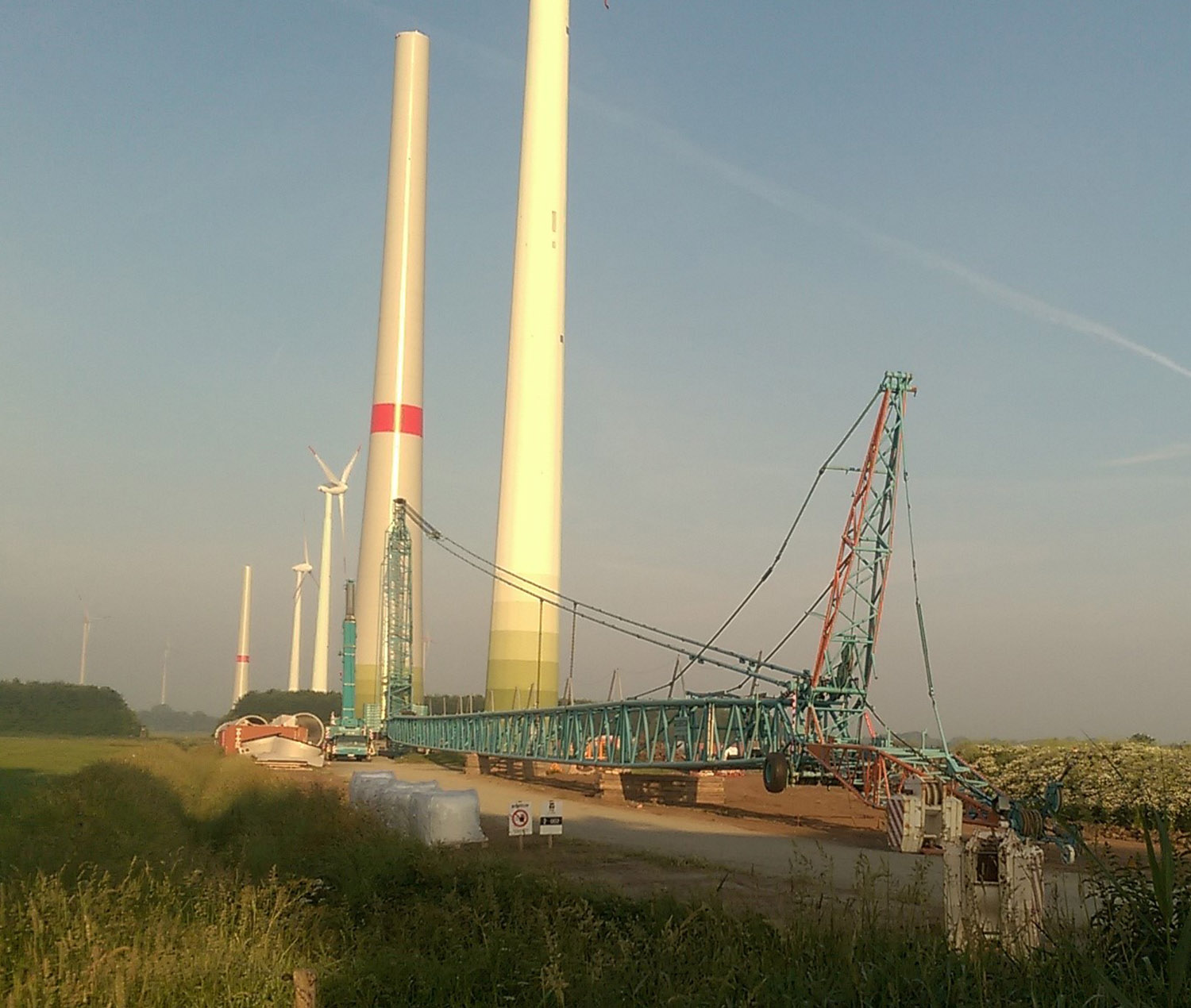 Referenzbild - Neubau Windpark